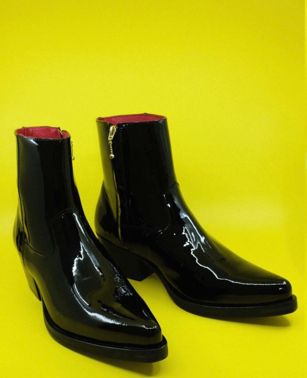 Ernest W. baker Patent Western boot